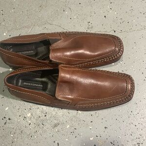 Bostonian SZ 11 Loafer Brown Leather  Men Slip On